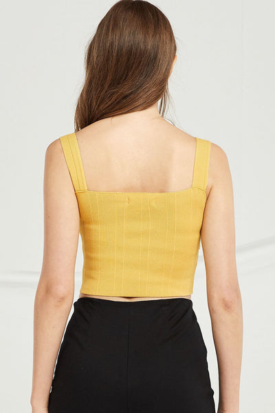 Cecilia Square Neck Tank Top