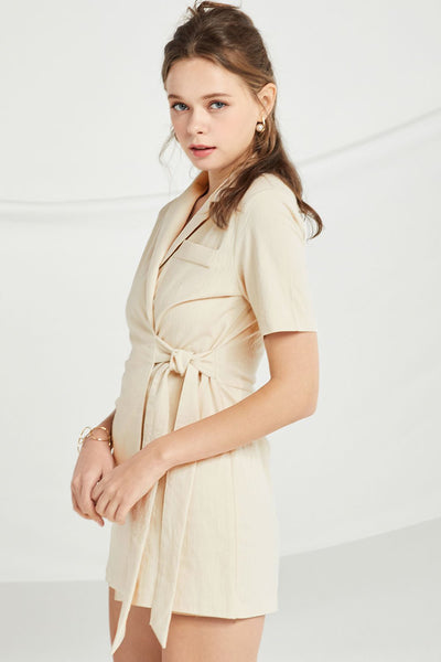 Wren Wrap Tie Romper