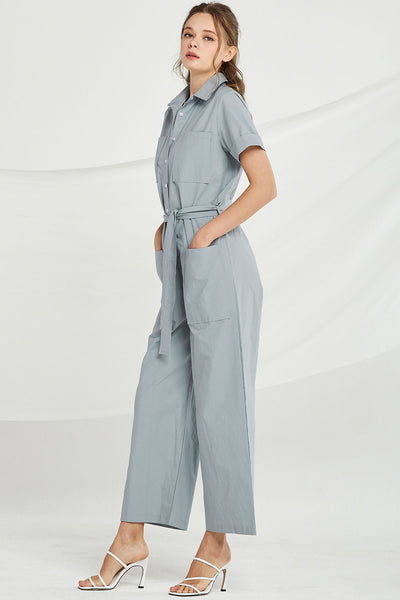 Jayla Belted Utility Jumpsuit