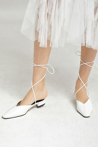 Lace-Up Mules by STORETS