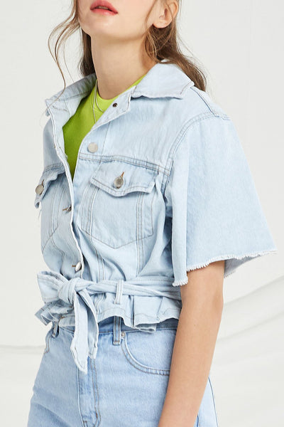 Camille Crop Denim Jacket