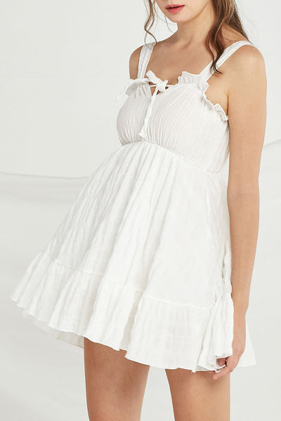 Rosalie Frill Pinafore Dress