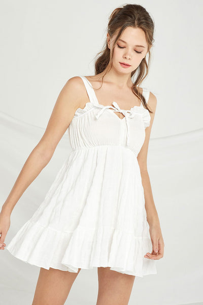 Rosalie Frill Pinafore Dress