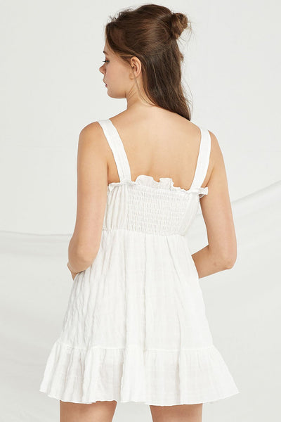 Rosalie Frill Pinafore Dress