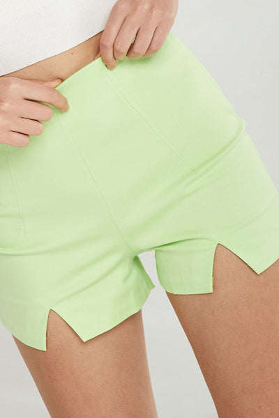 Mariah Shorts w/ Triangle Cut Hem