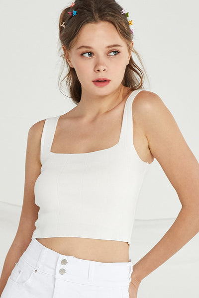 Cecilia Square Neck Tank Top