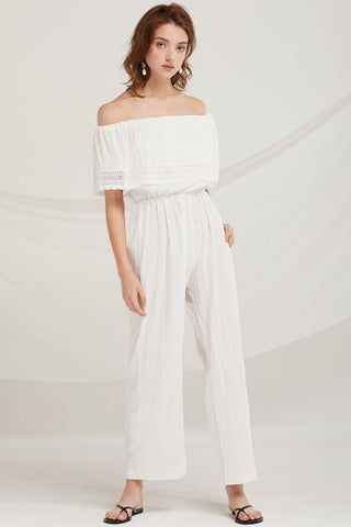 Aylin Off-the-Shoulder Jumpsuit by STORETS