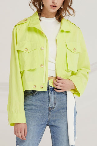 Amaia Utility Crop Jacket