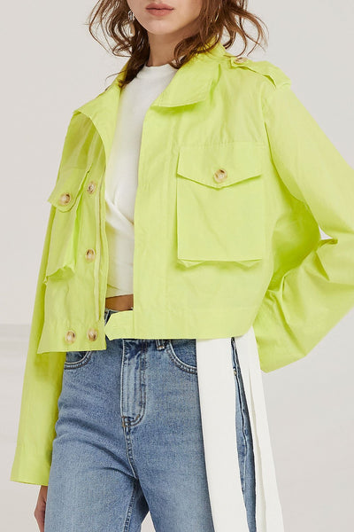 Amaia Utility Crop Jacket