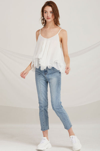 Bethany Tiered Ruffle Cami Top