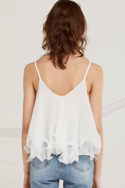 Bethany Tiered Ruffle Cami Top