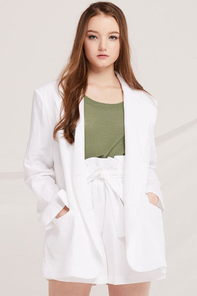 Sloan Linen Oversized Jacket