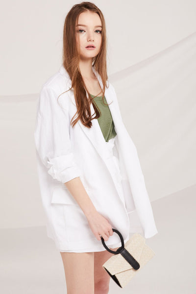 Sloan Linen Oversized Jacket