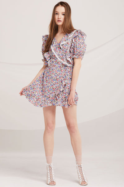 Ivanna Floral Ruffle Romper