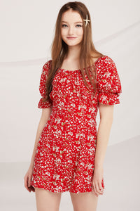 Sasha Floral Skater Dress