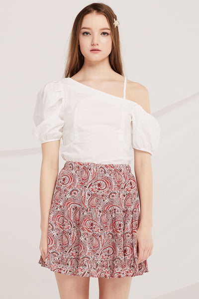 Kailani Paisley Print Skirt