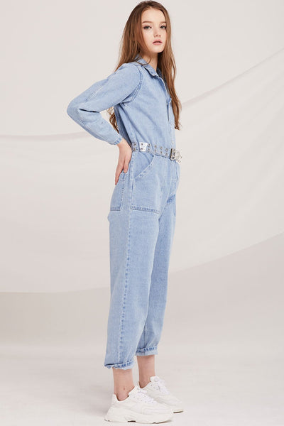 Mallory Denim Overalls