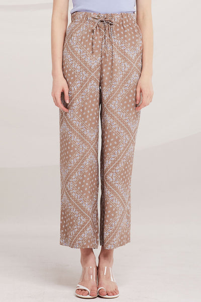 Alora Boho Print Palazzo Pants