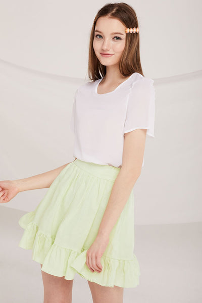 Paloma See-Thru Chiffon Top