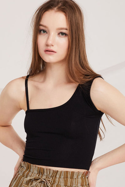 Mylah Asymmetric Strap Cami Top