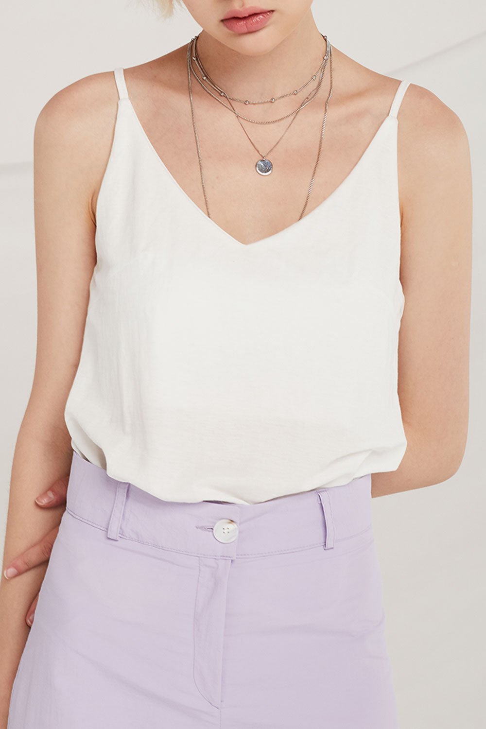 Gabriel Dual V-Neck Cami Top