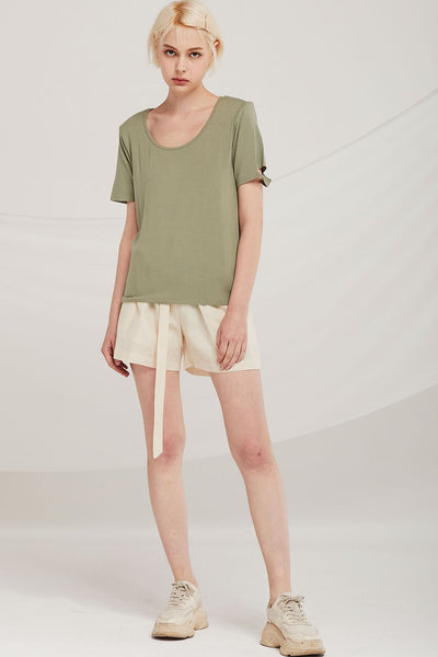 Ingrid Slash Sleeve T-Shirt