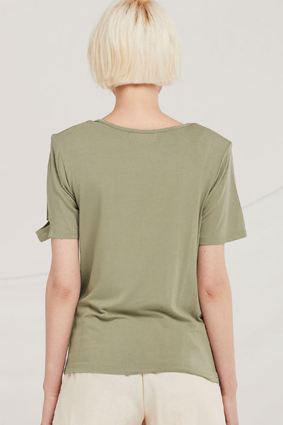 Ingrid Slash Sleeve T-Shirt