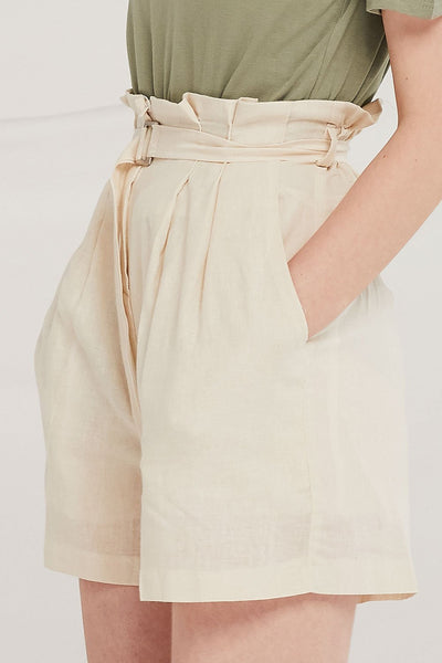 Reese Linen Bermuda Shorts