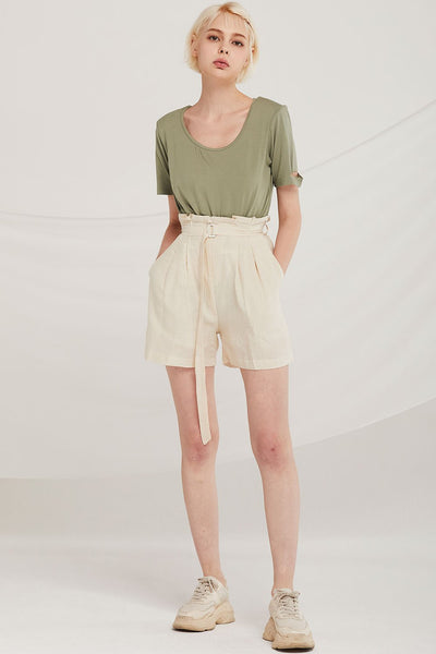 Reese Linen Bermuda Shorts