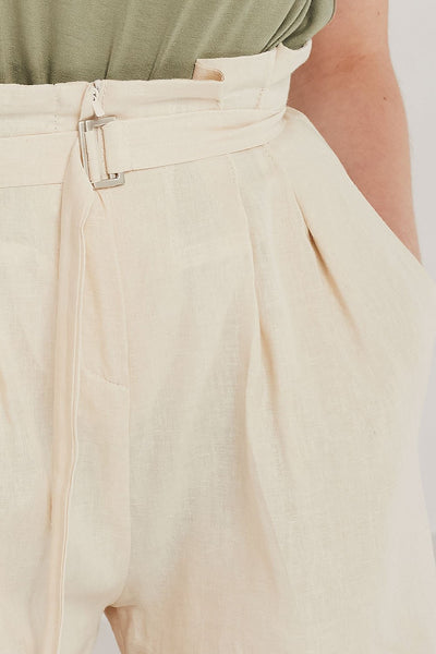 Reese Linen Bermuda Shorts