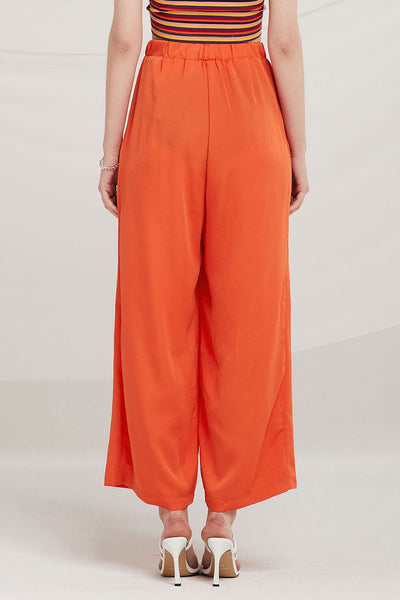 London Pintuck Wide Leg Pants