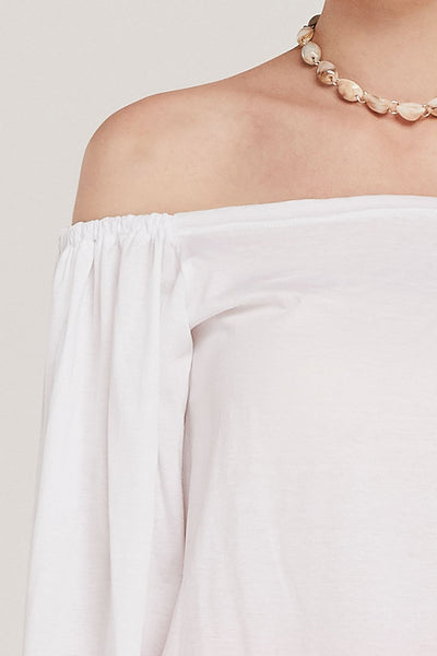 Trinity Off-the-Shoulder T-shirt