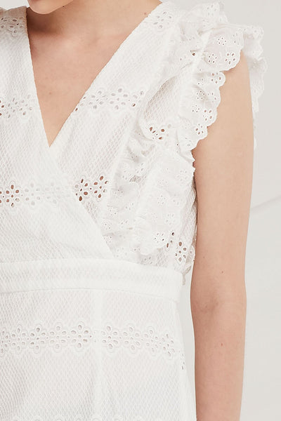 Dominic Eyelet Lace Mermaid Dress