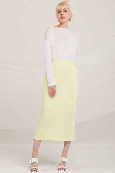 Iris Linen Maxi Skirt