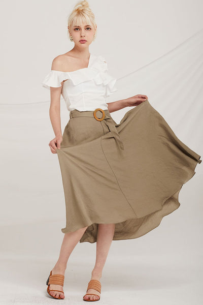 Londyn Full Skirt w/Belt