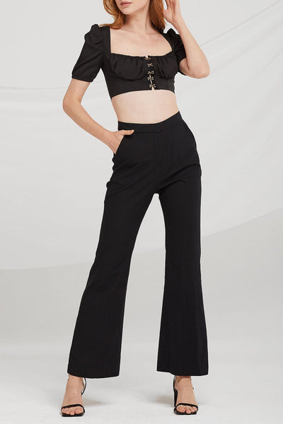 Cassidy Linen Bootcut Pants