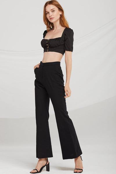 Cassidy Linen Bootcut Pants