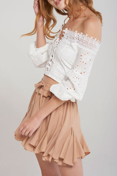 beige emilee angelic skort