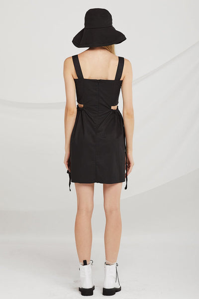 Hazel Skater Dress w/Cut Out