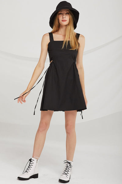 Hazel Skater Dress w/Cut Out