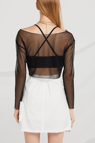 Lexi Twist-knot Mesh Top