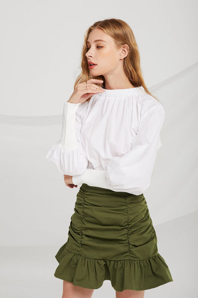 Kylie Crop Banding Top