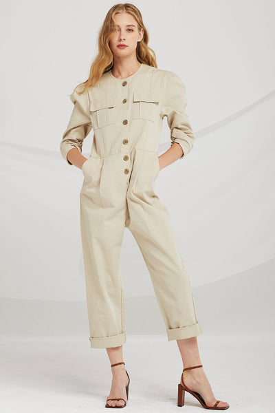 Hailey Pocket Utility Jumpsuit