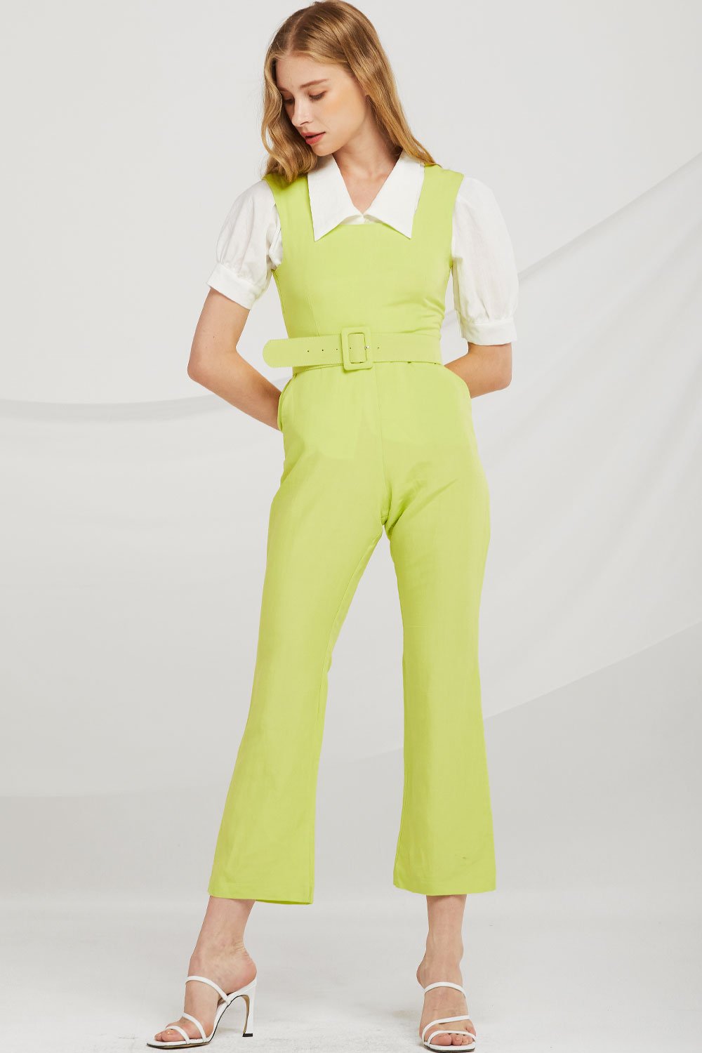 Avery Sleeveless Square Neck Jumpsuit