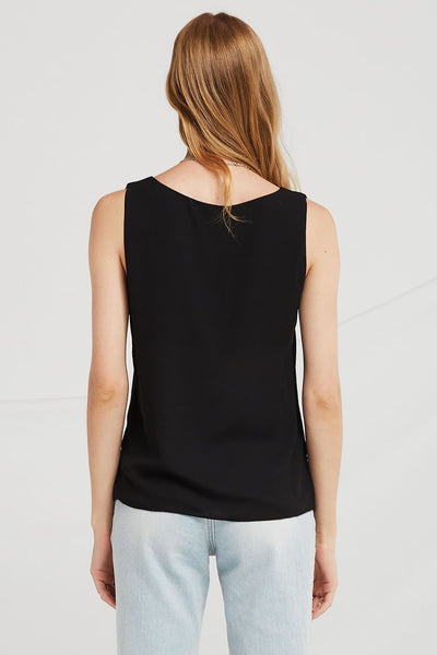 Sarah V-Neck Sleeveless Blouse