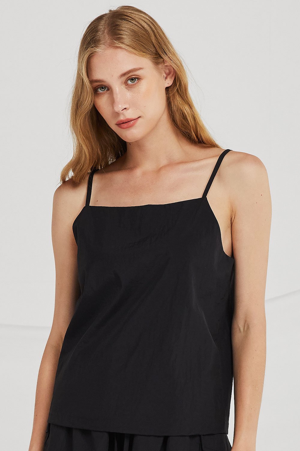 Saige Square Neck Sleeveless Top