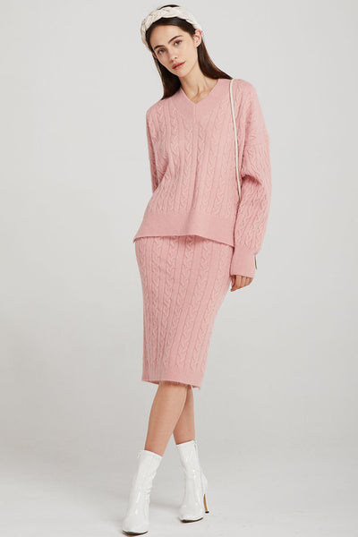 storets.com Nova Cable-Knit 2-Piece Set