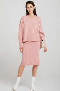 storets.com Nova Cable-Knit 2-Piece Set