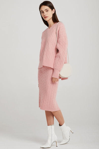 storets.com Nova Cable-Knit 2-Piece Set