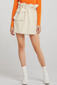 Adelyn Paperbag Waist Cargo Skirt